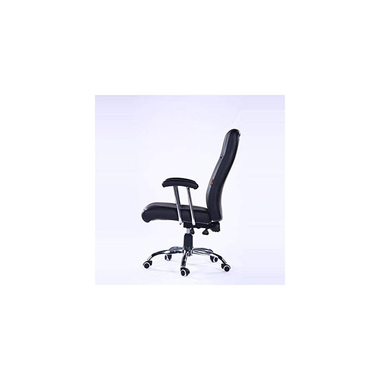 Office Chair Home Modern Minimalist Leather Engineering Chair Office Chair Rotating Reclining Staff Chair Adjustable Seat Height 360 Degree Swivel Managerial Chairs Recliner